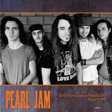 Pearl Jam - Live At Civic Center In Pensacola, FL March 9th 1994 (180g / Coloured Vinyl)